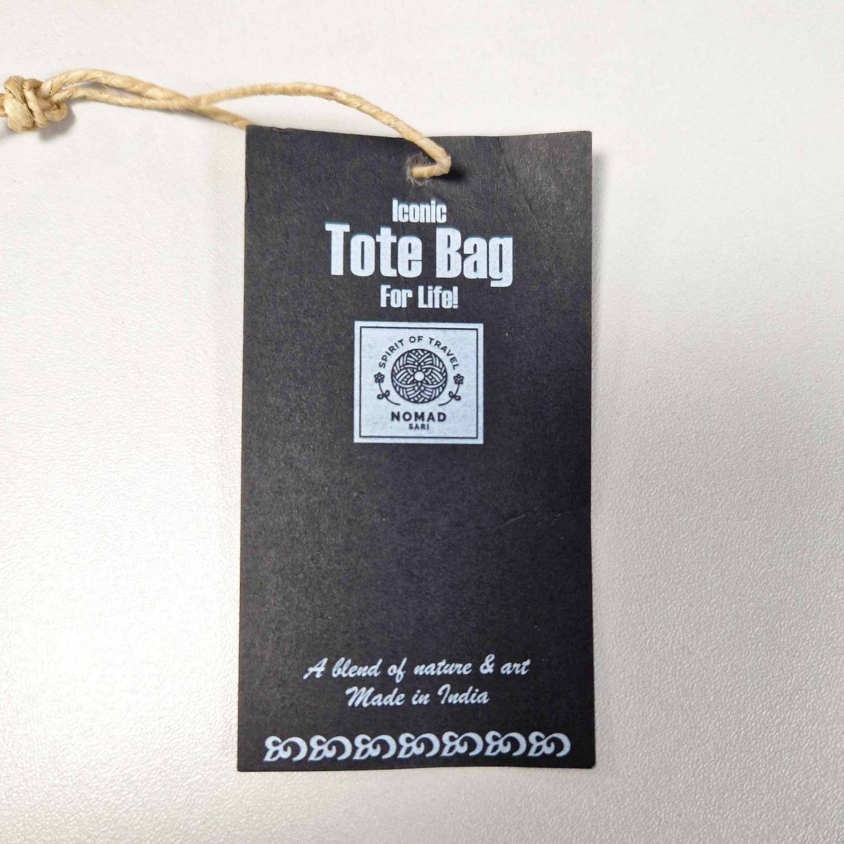 Iconic Basic Tote Bag - Stay Wild, Moon Child - Natural 4oz - SHAMTAM.COM