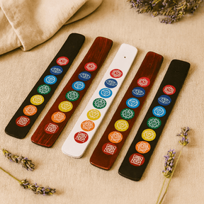 Incense Ash Catcher Chakra Assorted Colours - SHAMTAM.COM