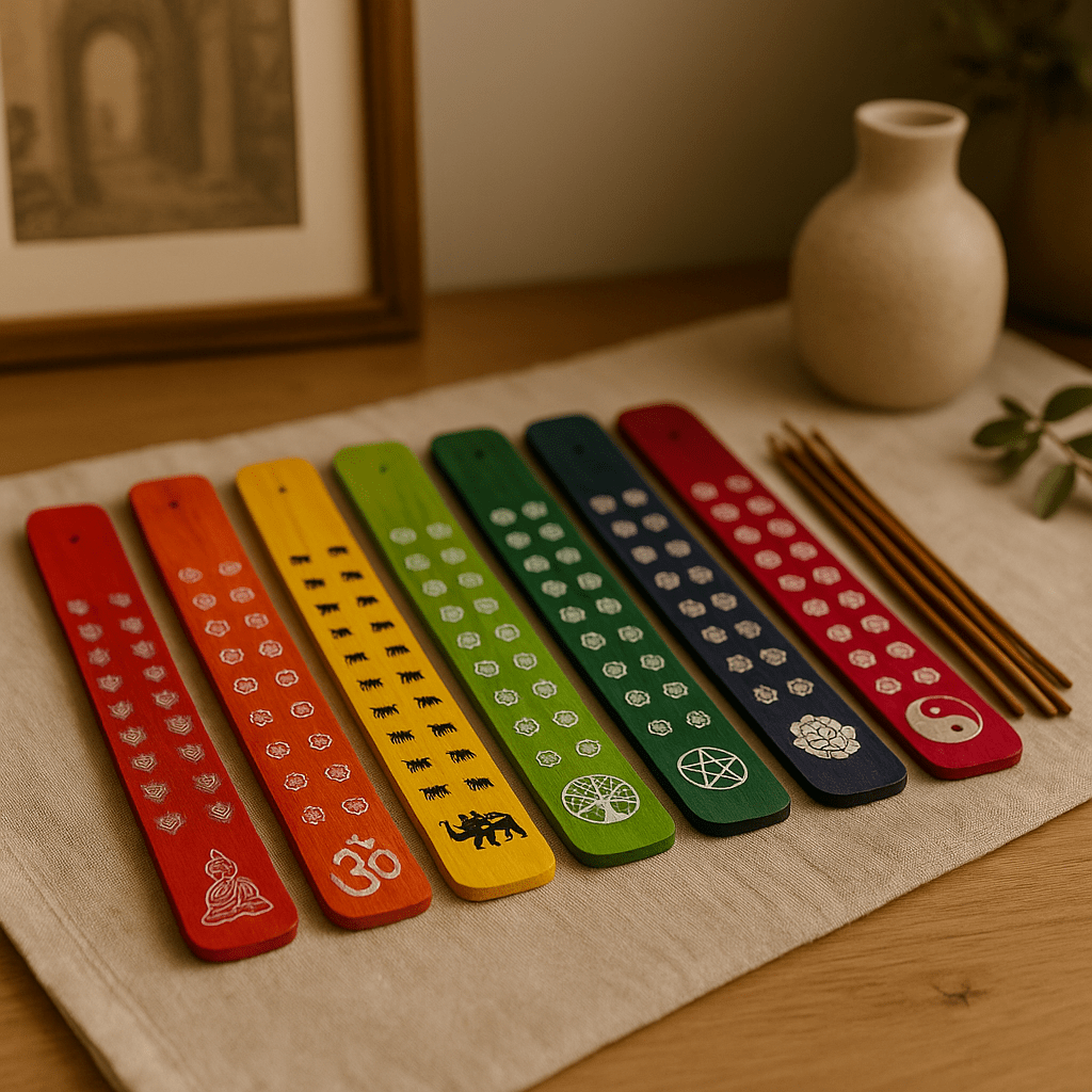 Incense Ash Catchers, Assorted Colors And Designs - SHAMTAM.COM