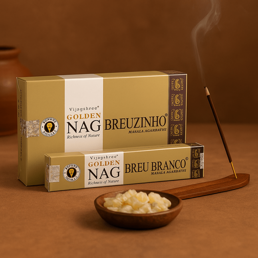 Incense Breuzinho 15g Golden Nag - SHAMTAM.COM