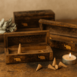Incense Cone Burner Box 6 Inch Mango Wood - SHAMTAM.COM