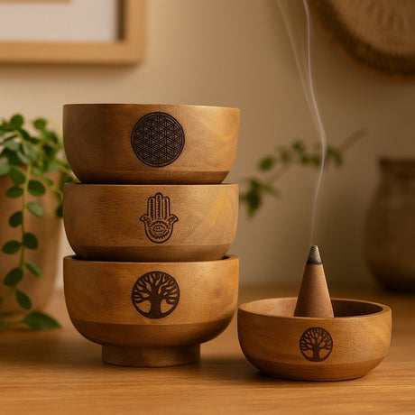 Incense Cone Holder Bowl - 11 x 6 cm - SHAMTAM.COM