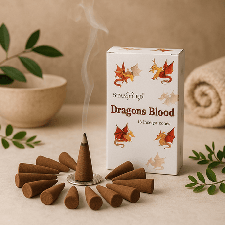 Incense Cones Dragons Blood 15 Pack Stamford - SHAMTAM.COM