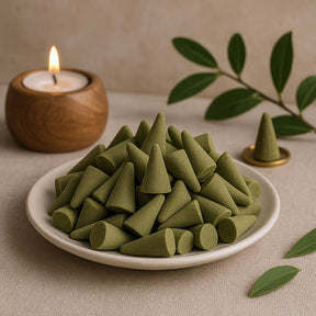 Incense Cones Frankincense and Myrrh, 850 Pack - SHAMTAM.COM