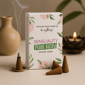 Incense Cones Plant Based Sensuality 12 Cones Stamford - SHAMTAM.COM