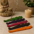 Incense Holder Ash Catcher, 10 Inch Mango Wood - SHAMTAM.COM