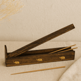 Incense Holder Box Mango Wood Assorted - SHAMTAM.COM