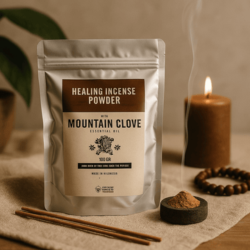 Polvere d'incenso Chiodo di Garofano Montagna 100g