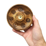 Incense Stick & Cone Burner Disc - 7 Chakra - SHAMTAM.COM