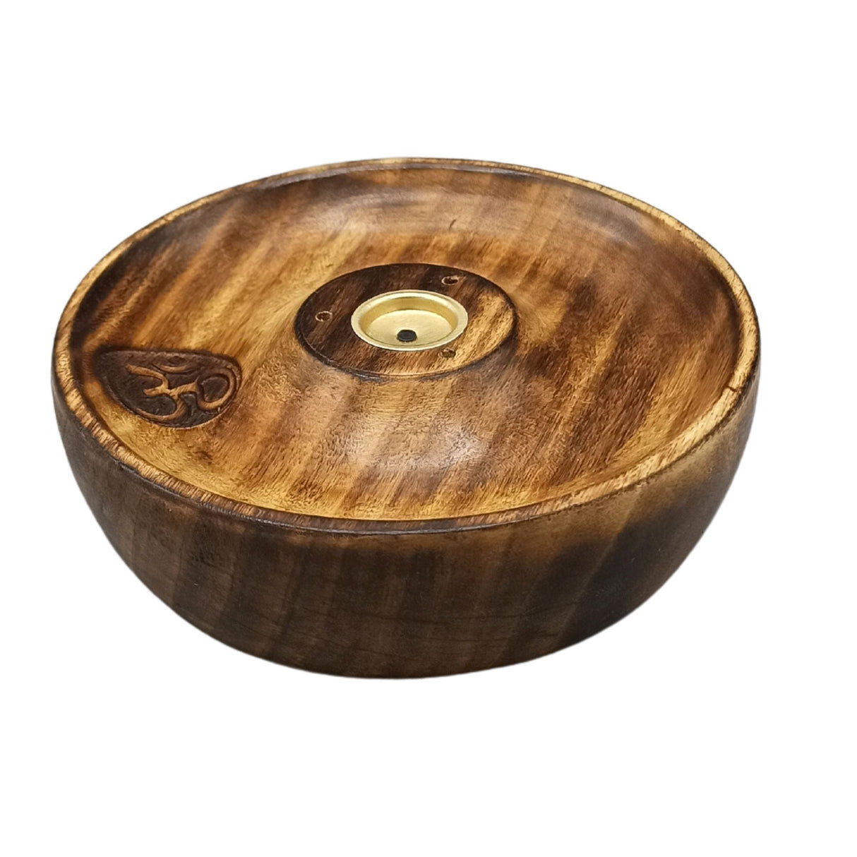 Incense Stick & Cone Burner Disc - Om - SHAMTAM.COM