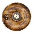 Incense Stick & Cone Burner Disc - Yin & Yang - SHAMTAM.COM