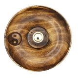 Incense Stick & Cone Burner Disc - Yin & Yang - SHAMTAM.COM