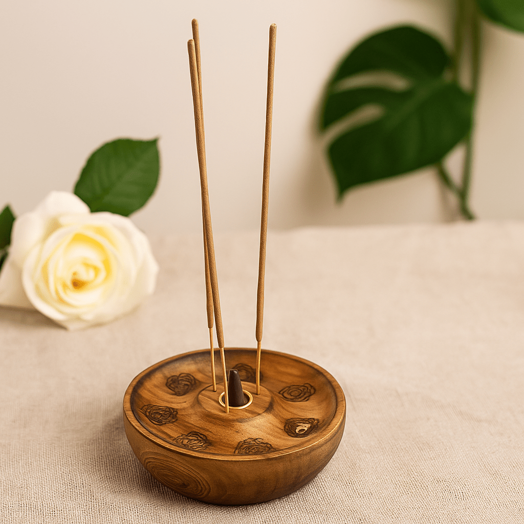 Incense Stick Holder and Cone Burner 7 Chakra - SHAMTAM.COM