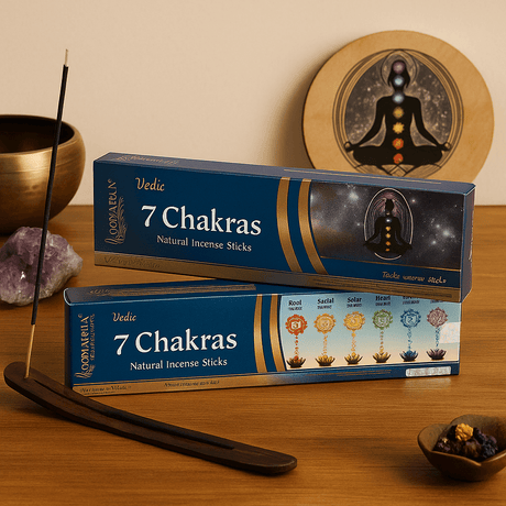 Incense Sticks 7 Chakras Vedic 12 Sticks - SHAMTAM.COM