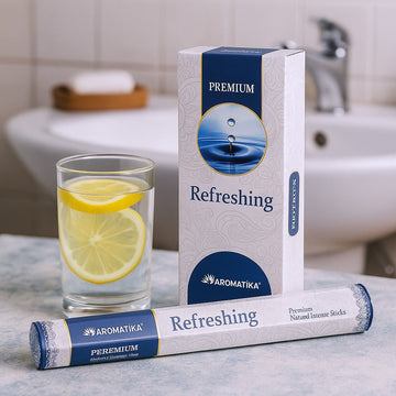 Incense Sticks Charcoal Free Hex Refreshing Aromatika