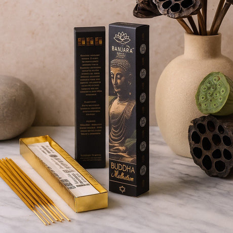 Incense Sticks for Meditation Banjara Buddha - SHAMTAM.COM