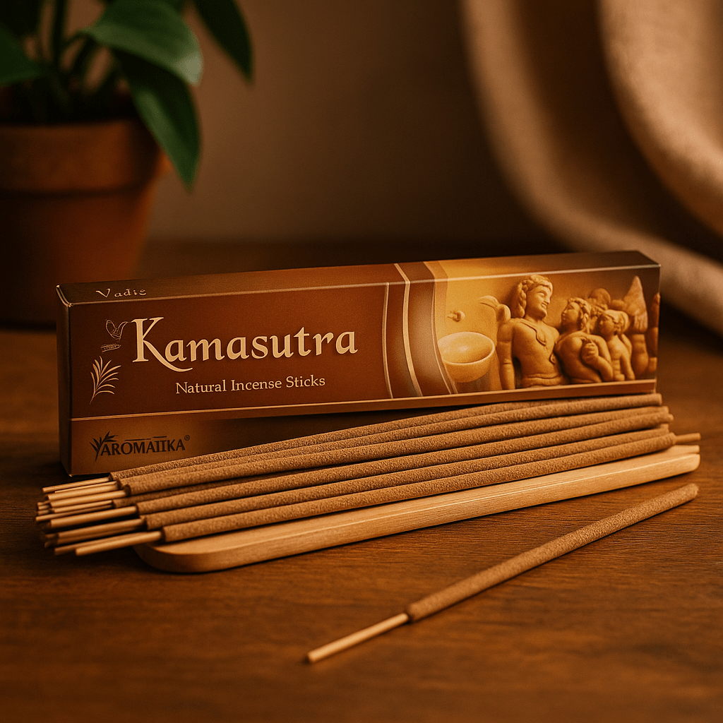 Incense Sticks Kamasutra Masala Vedic, 12 Sticks - SHAMTAM.COM
