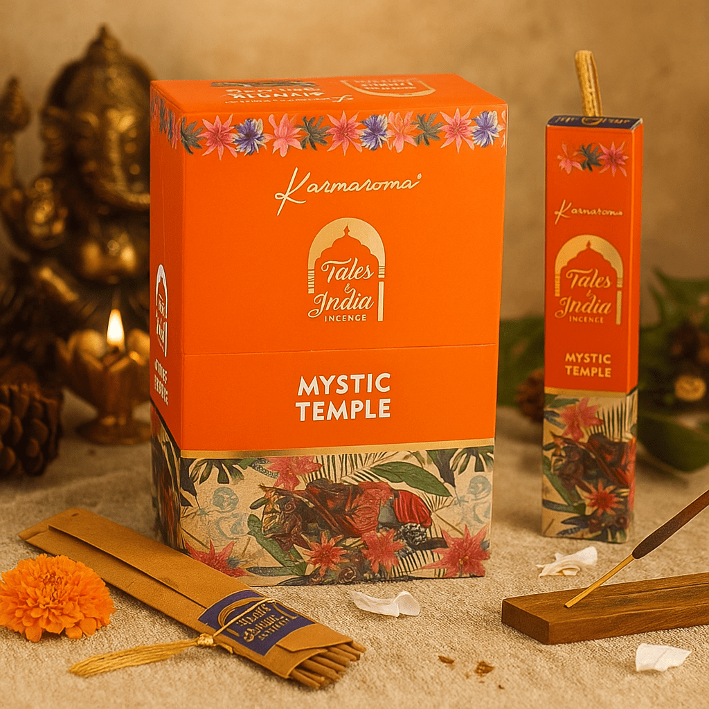 Incense Sticks Mystic Temple 15g Tales of India - SHAMTAM.COM