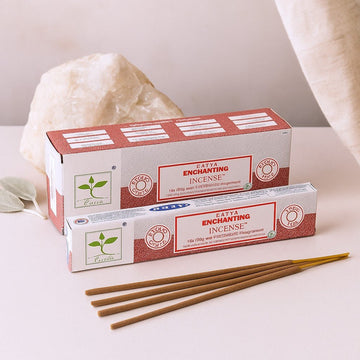 Incense Sticks White Sage And Amber 15g Satya