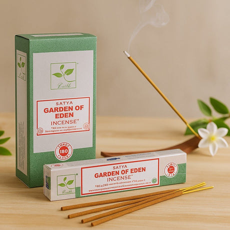 Incense Sticks White Sage and Jasmine 15g Satya - SHAMTAM.COM