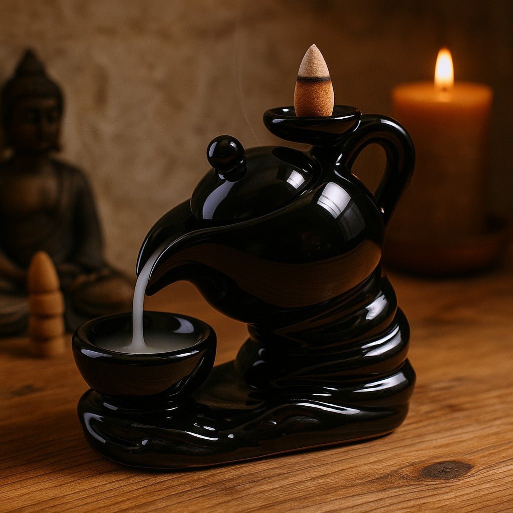Incense Waterfall Teapot Burner - SHAMTAM.COM