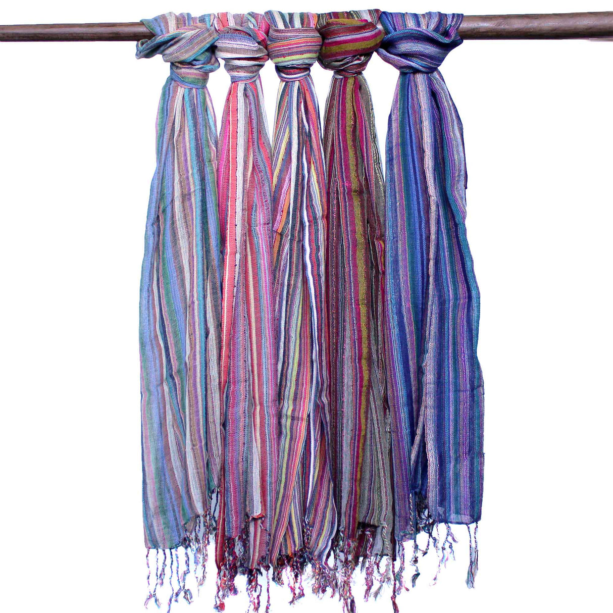 Boho Scarf Indian - 22x72cm - Random Purples - SHAMTAM.COM