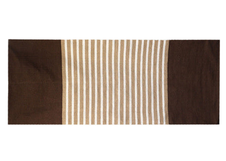 Boho Rug - Dark Brown / Beige 70x170cm - SHAMTAM.COM