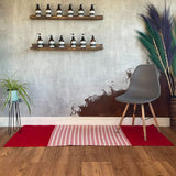 Boho Rug - Red/Pink 70x170cm - SHAMTAM.COM