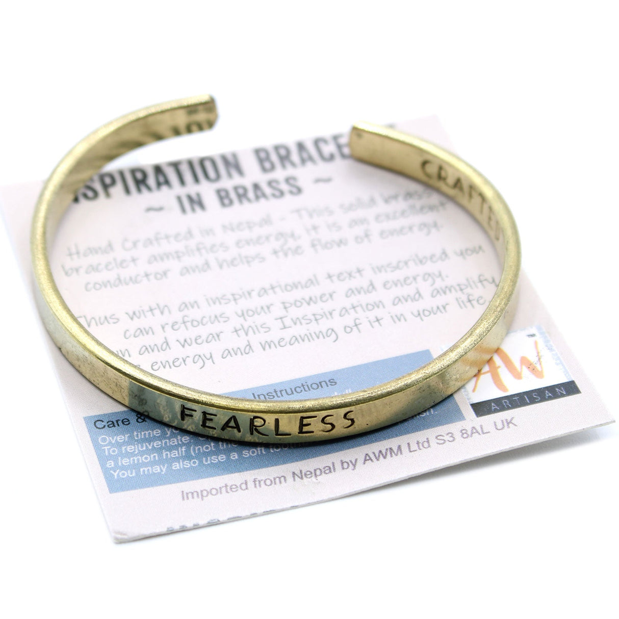 Inspiration Bracelet - Brass Selection - SHAMTAM.COM