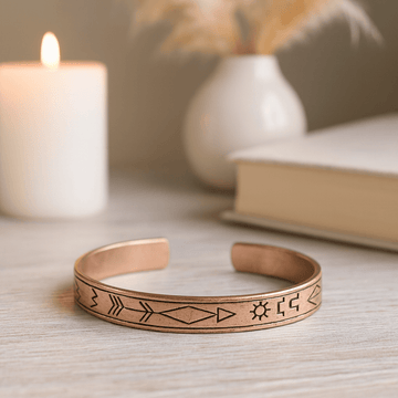 Pulsera con mensaje inspirador diseño galaxia hecha a mano en Nepal
