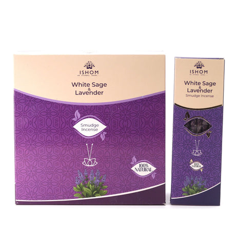 Ishom White Sage Lavender Incense Sticks - SHAMTAM.COM