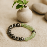 Jade Bracelet Faceted Magnetic Gemstone - SHAMTAM.COM