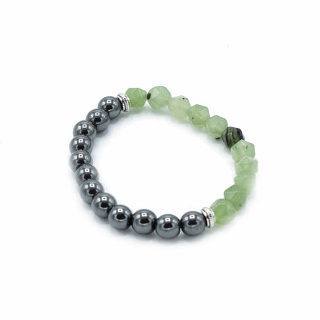 Jade Bracelet Faceted Magnetic Gemstone - SHAMTAM.COM
