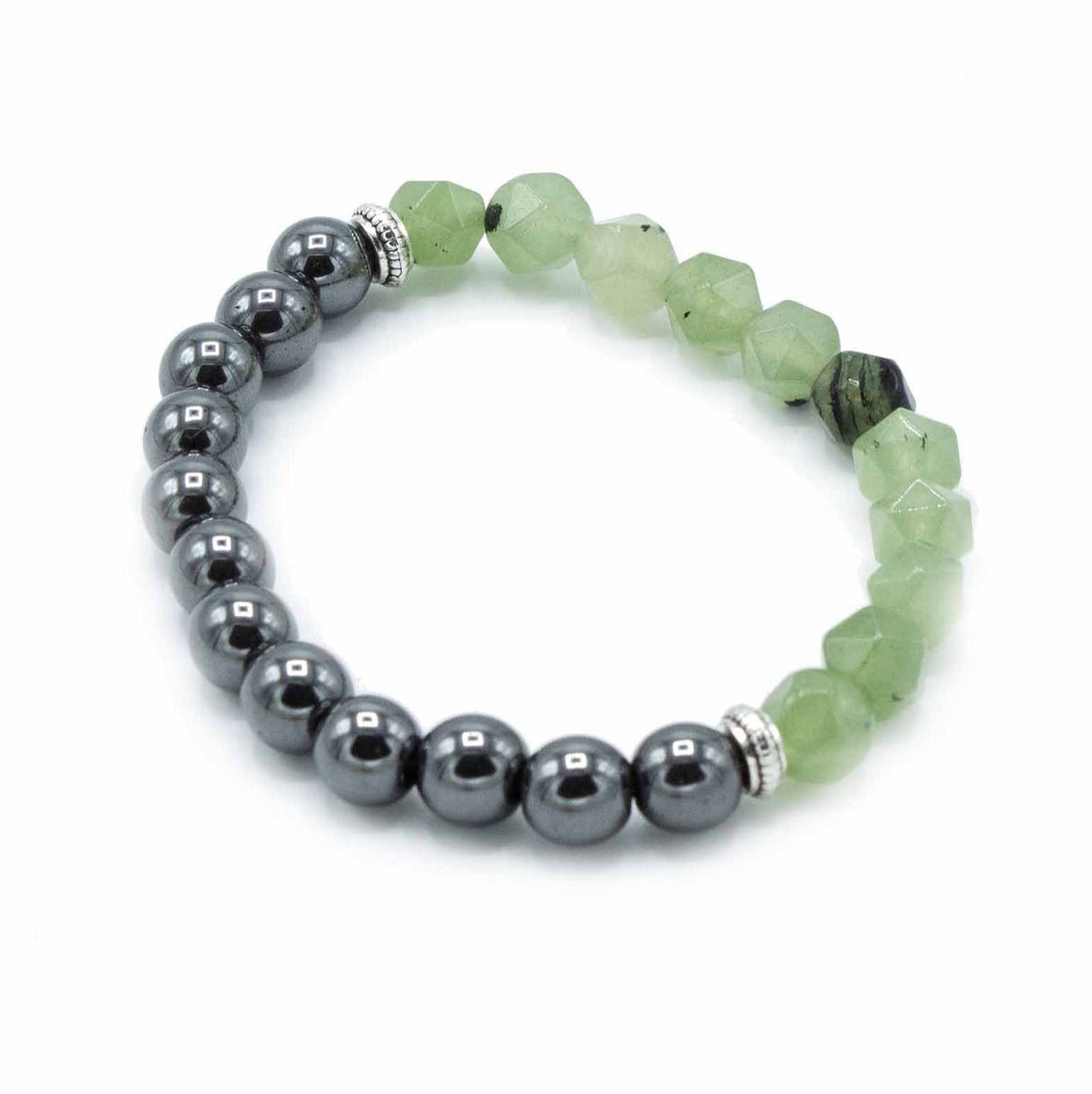 Jade Bracelet Faceted Magnetic Gemstone - SHAMTAM.COM