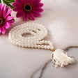 108 Bead Mala - White Quartz - Japa Mala - SHAMTAM.COM