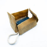 Jute Scrub Soap Pouch - Natural - SHAMTAM.COM