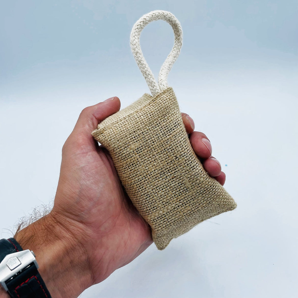 Jute Scrub Soap Pouch - Natural - SHAMTAM.COM