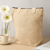 Jute Tote Bag, Blank - SHAMTAM.COM