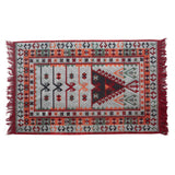 Kilim Rug 125x80 cm - Red - SHAMTAM.COM