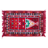 Kilim Rug 125x80 cm - Red - SHAMTAM.COM