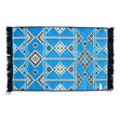 Kilim Rug 125x80 cm - Sky Blue - SHAMTAM.COM