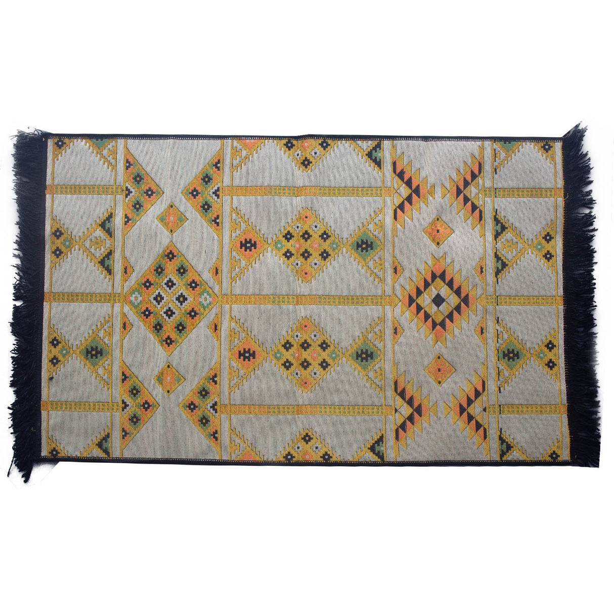 Kilim Rug 125x80 cm - Yellow - SHAMTAM.COM