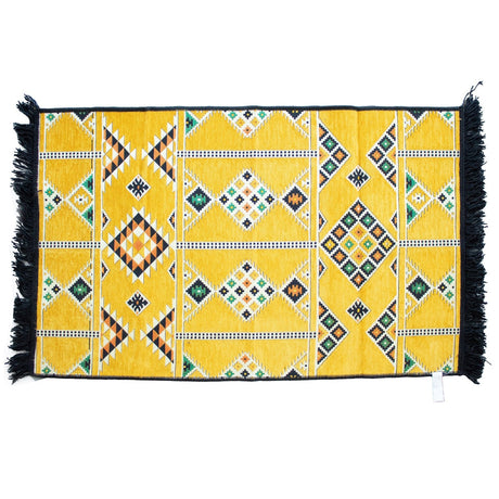 Kilim Rug 125x80 cm - Yellow - SHAMTAM.COM