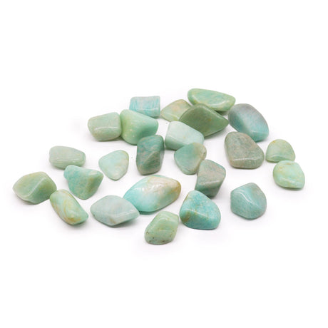 Amazonite Tumbled Stones - Crystals Gemstones - SHAMTAM.COM