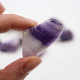 Amethyst Banded Grade B Tumbled Stones - Crystals Gemstones - SHAMTAM.COM