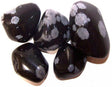 Obsidian Snowflake Tumbled Stones - Crystals Gemstones - SHAMTAM.COM