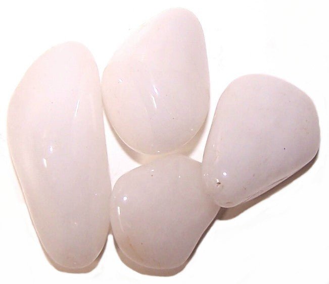 Snow Quartz Tumbled Stones - Crystals Gemstones - SHAMTAM.COM