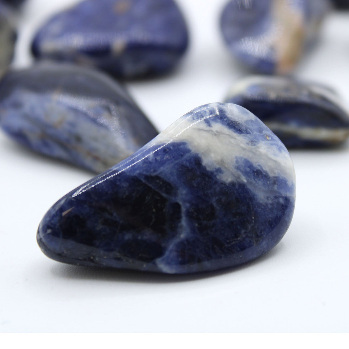 Sodalite Tumbled Stones - Crystals Gemstones - SHAMTAM.COM