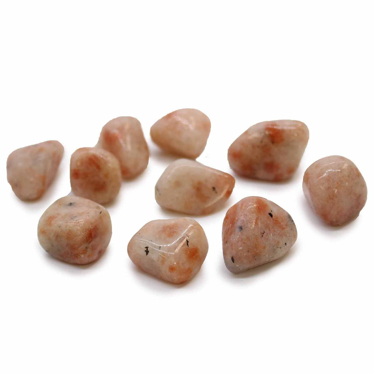 Sunstone Tumbled Stones - Crystals Gemstones - SHAMTAM.COM