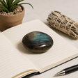 Labradorite Palm Stone Madagascar 55 - 60mm - SHAMTAM.COM